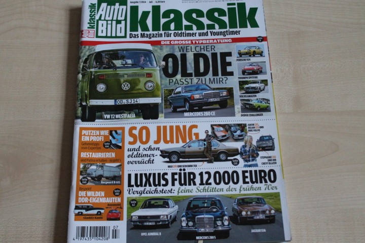 Deckblatt Auto Bild Klassik (07/2014)